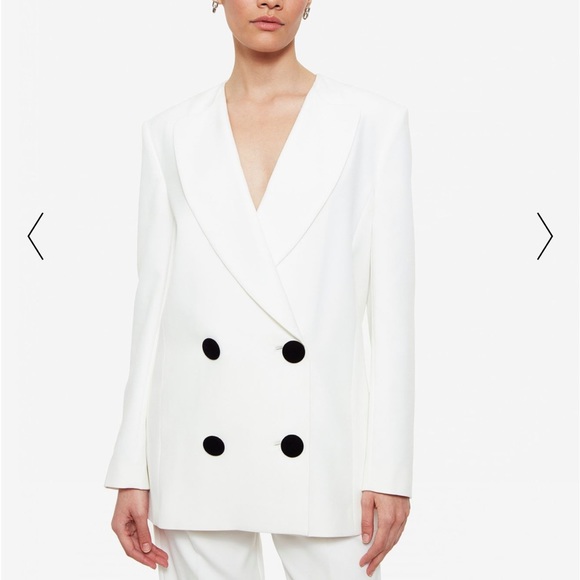 Anine Bing x helena Christensen white blazer.Never worn like new. Size small